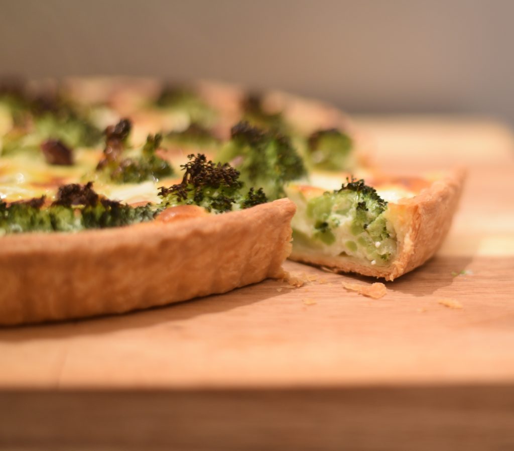 Feta and Broccoli Tart