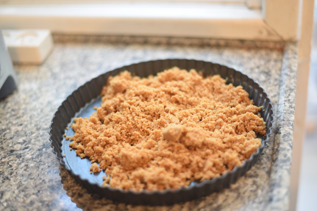 Pie biscuit crust is a crispy crunchy pie or tart delicious base.