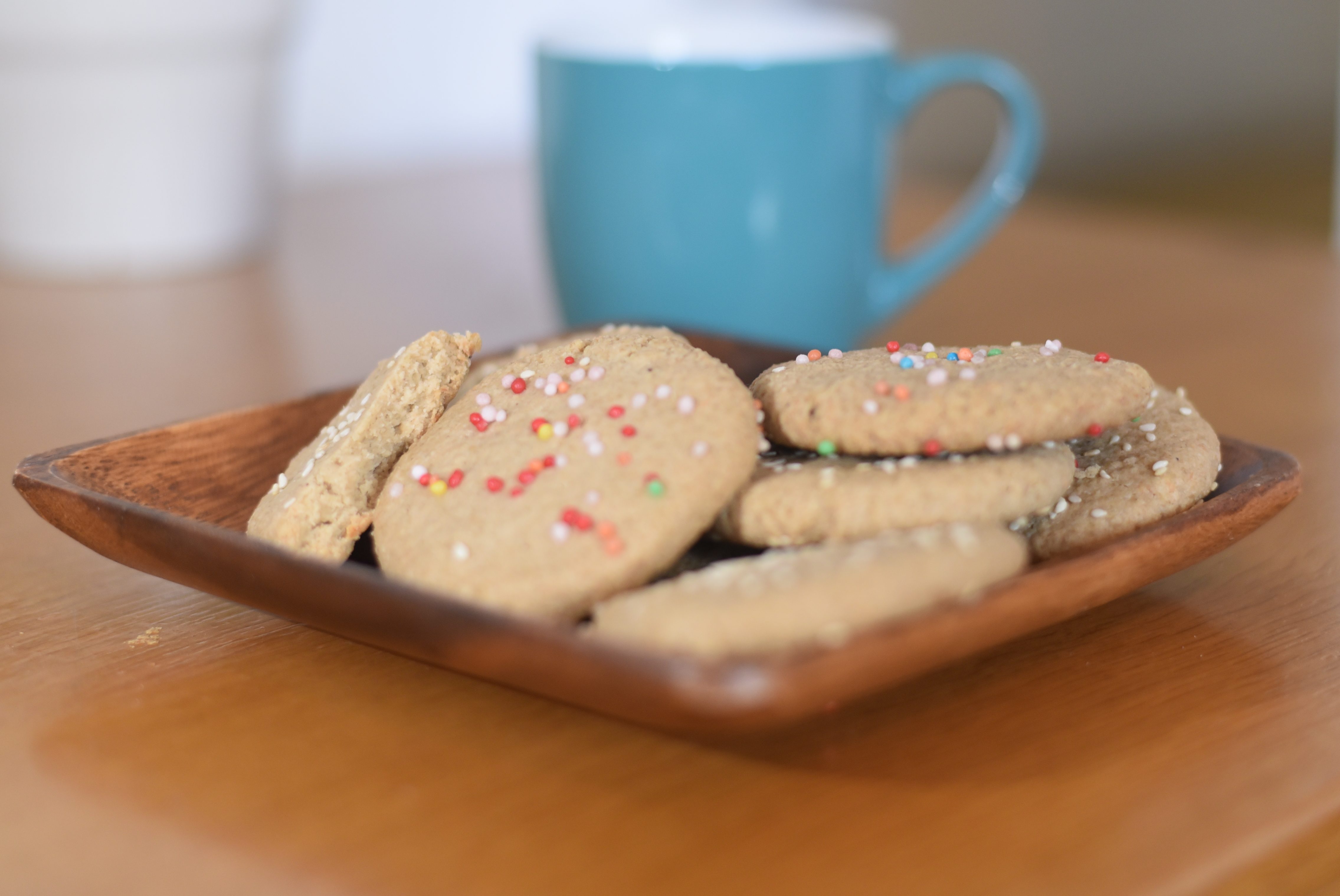 vegan tahini cookies