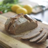 Sourdough Rye with walnuts bread