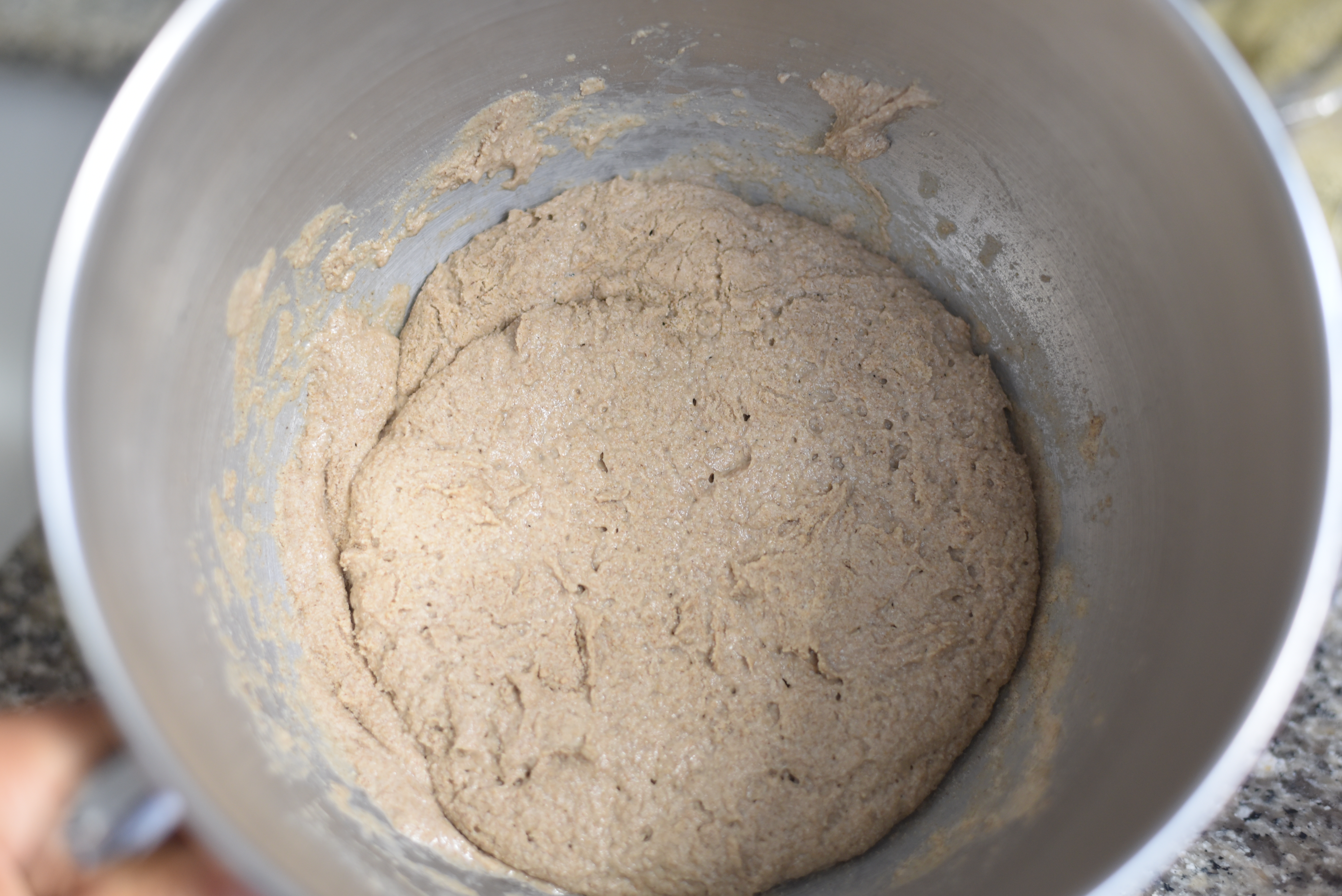 3 stage rye sourdough bread