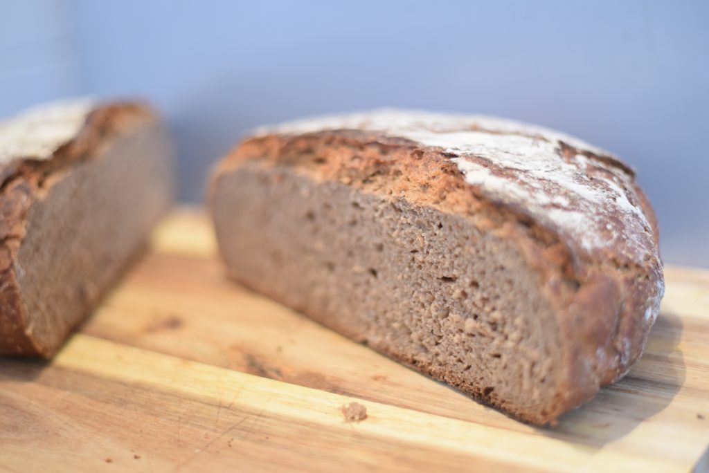 3 stage rye sourdough bread