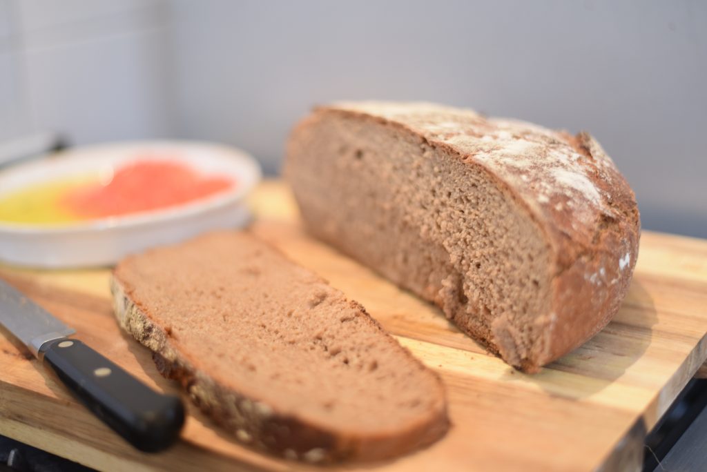 3 stage rye sourdough bread