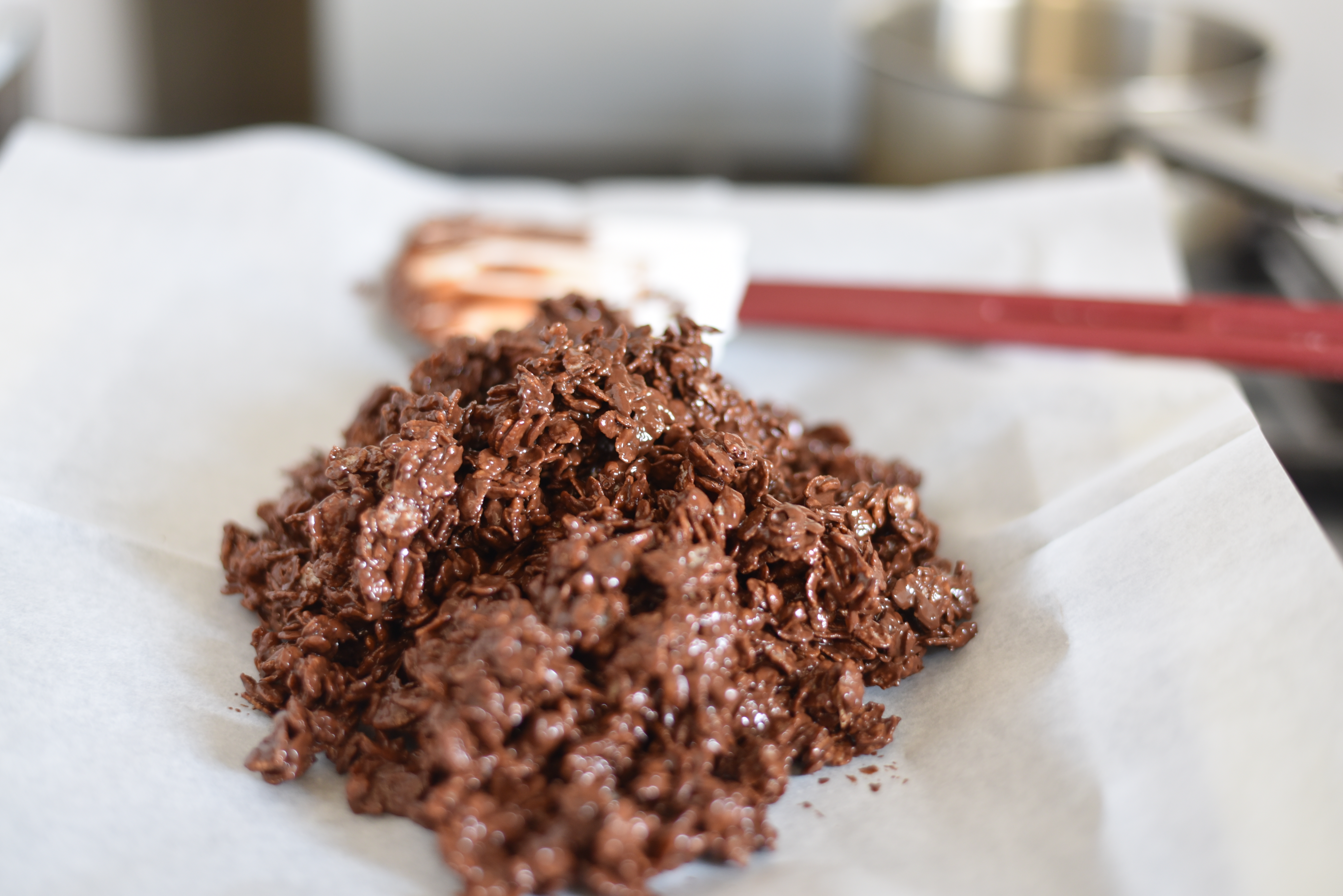 Gluten-Free Puffed Rice Chocolate Treats